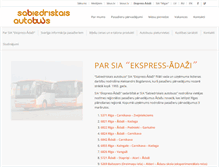 Tablet Screenshot of ekspressadazi.lv